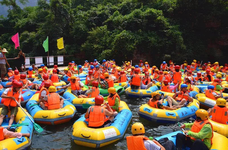 新乡南太行|夏日三伏天，何以解“闷”，唯有漂流！