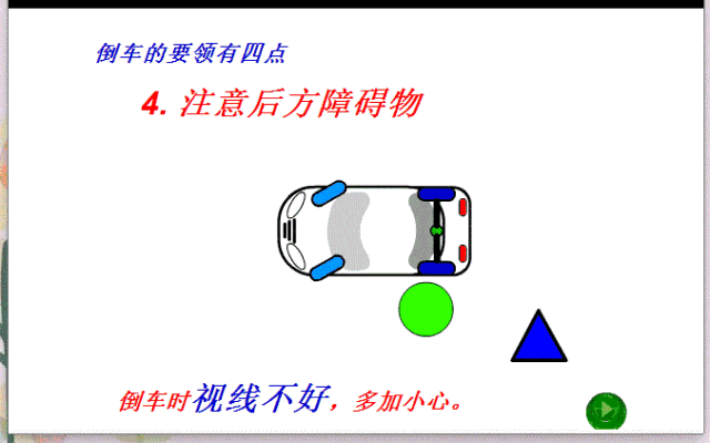 要闻 正文  今天整理的倒车技巧动态图,看完有没有恍然大悟的感觉?
