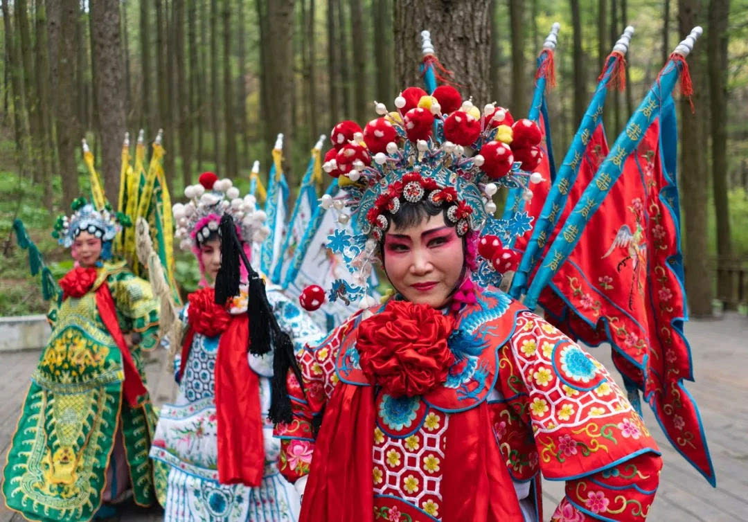 龙峪湾上演“一出好戏” 传统文化与流行文化精彩碰撞！