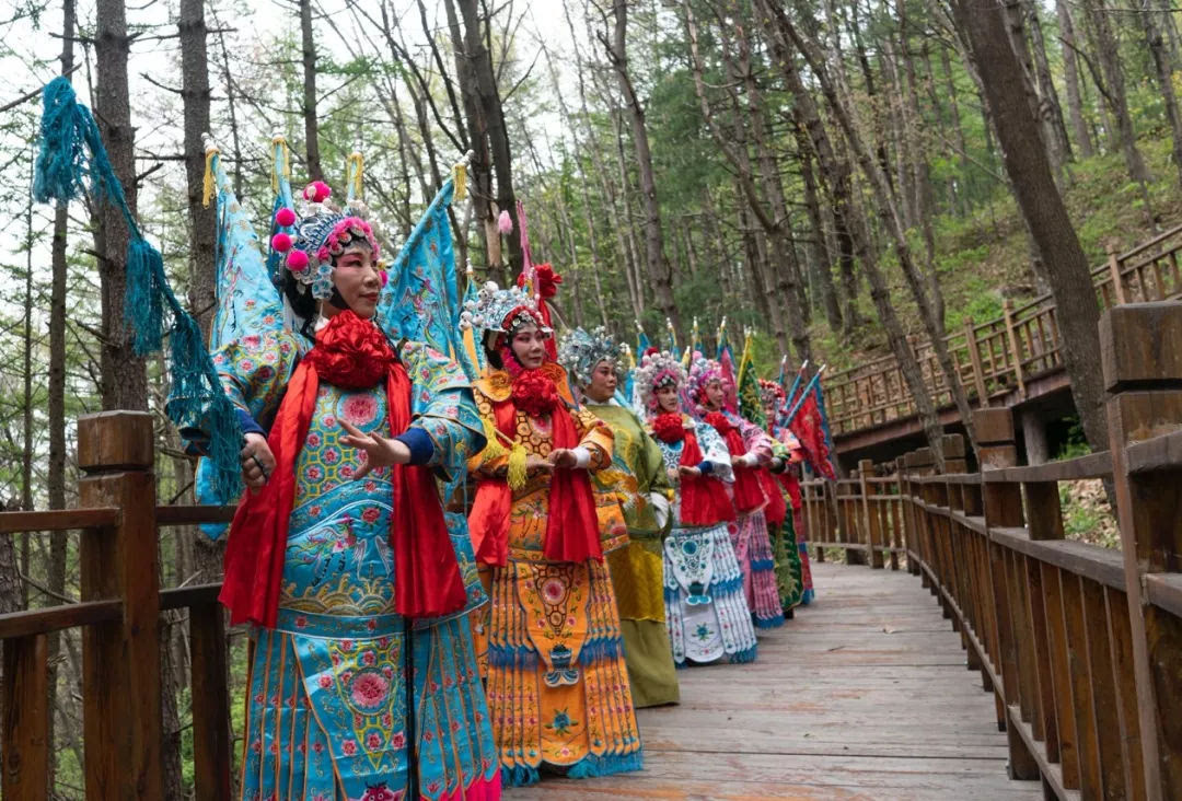 龙峪湾上演“一出好戏” 传统文化与流行文化精彩碰撞！