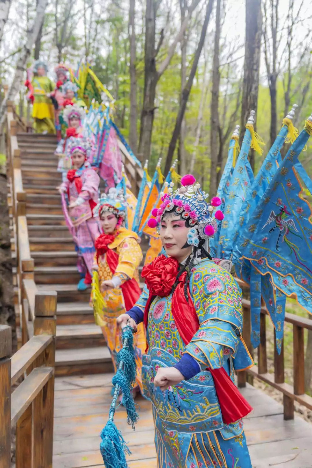 龙峪湾上演“一出好戏” 传统文化与流行文化精彩碰撞！