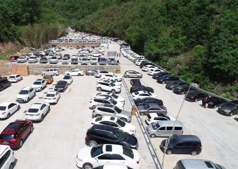 五一重渡沟景区新增靓丽风景线，游客频频点赞好评不断!