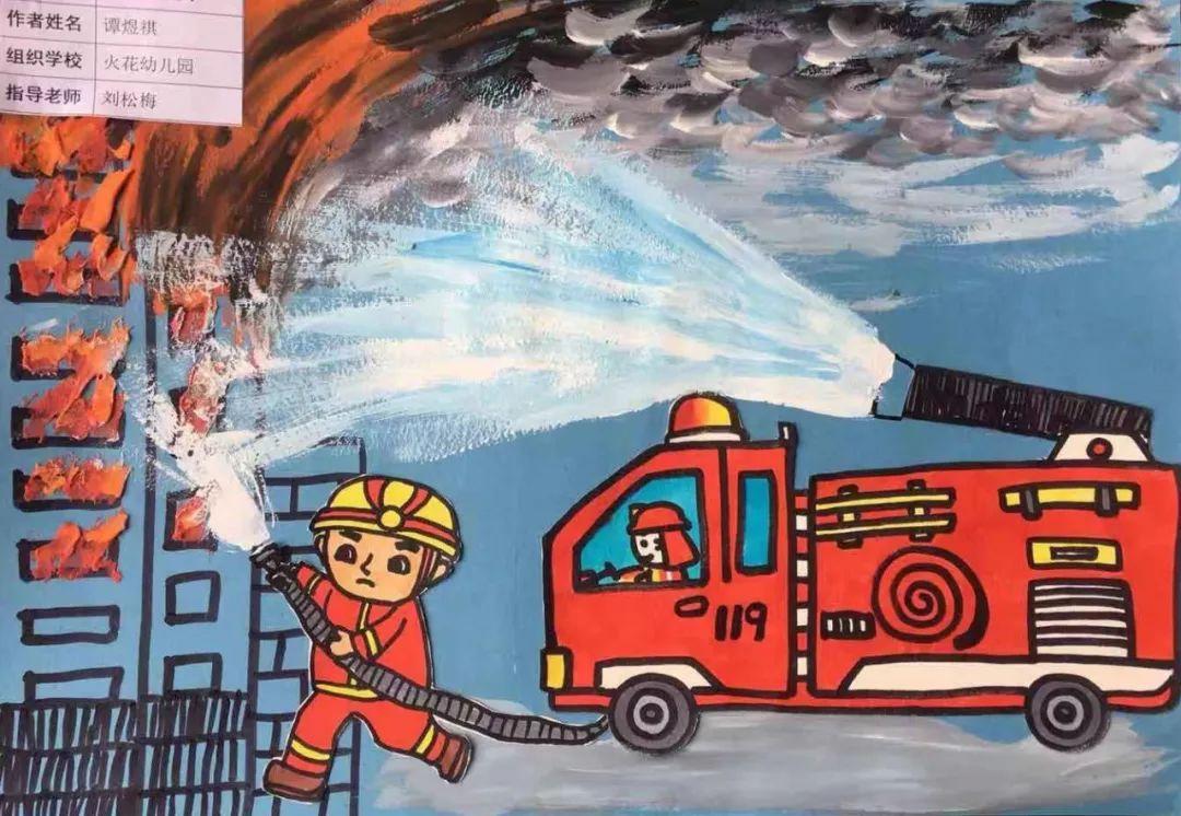 【投票】常德"我是小小消防员"绘画作文大赛开始投票啦!