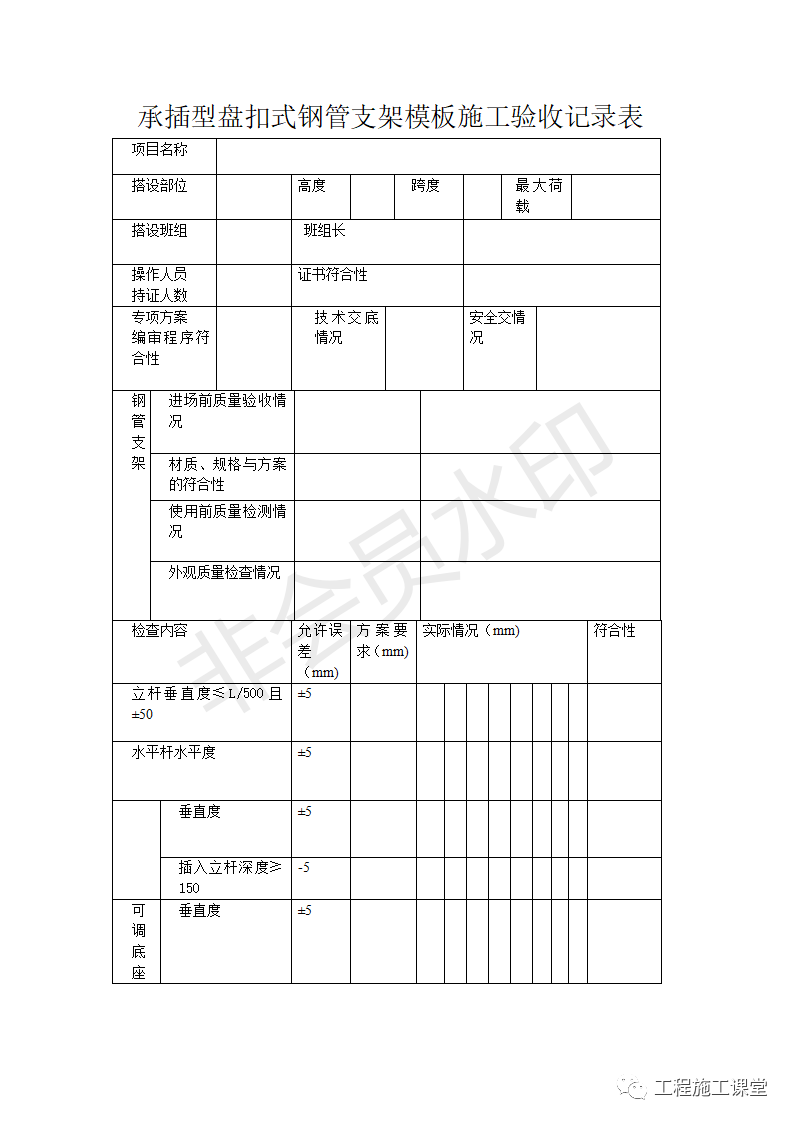 上海市为什么会推广承插型盘扣式钢管脚手架?上海建工