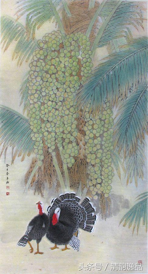 中国画名家——画家徐孟海花鸟画欣赏