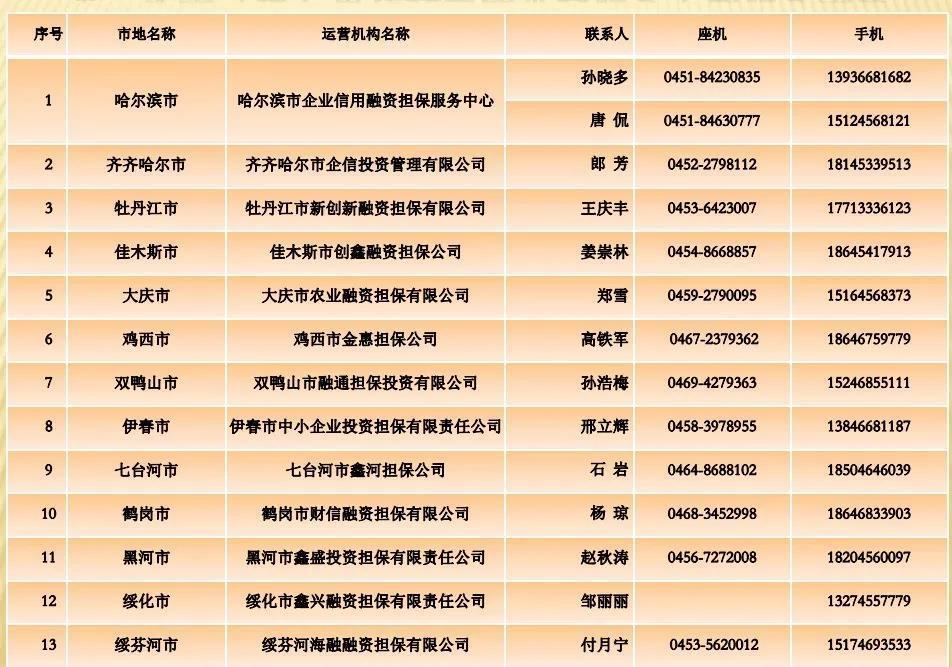 黑龙江省发布中小微企业贷款周转金政策