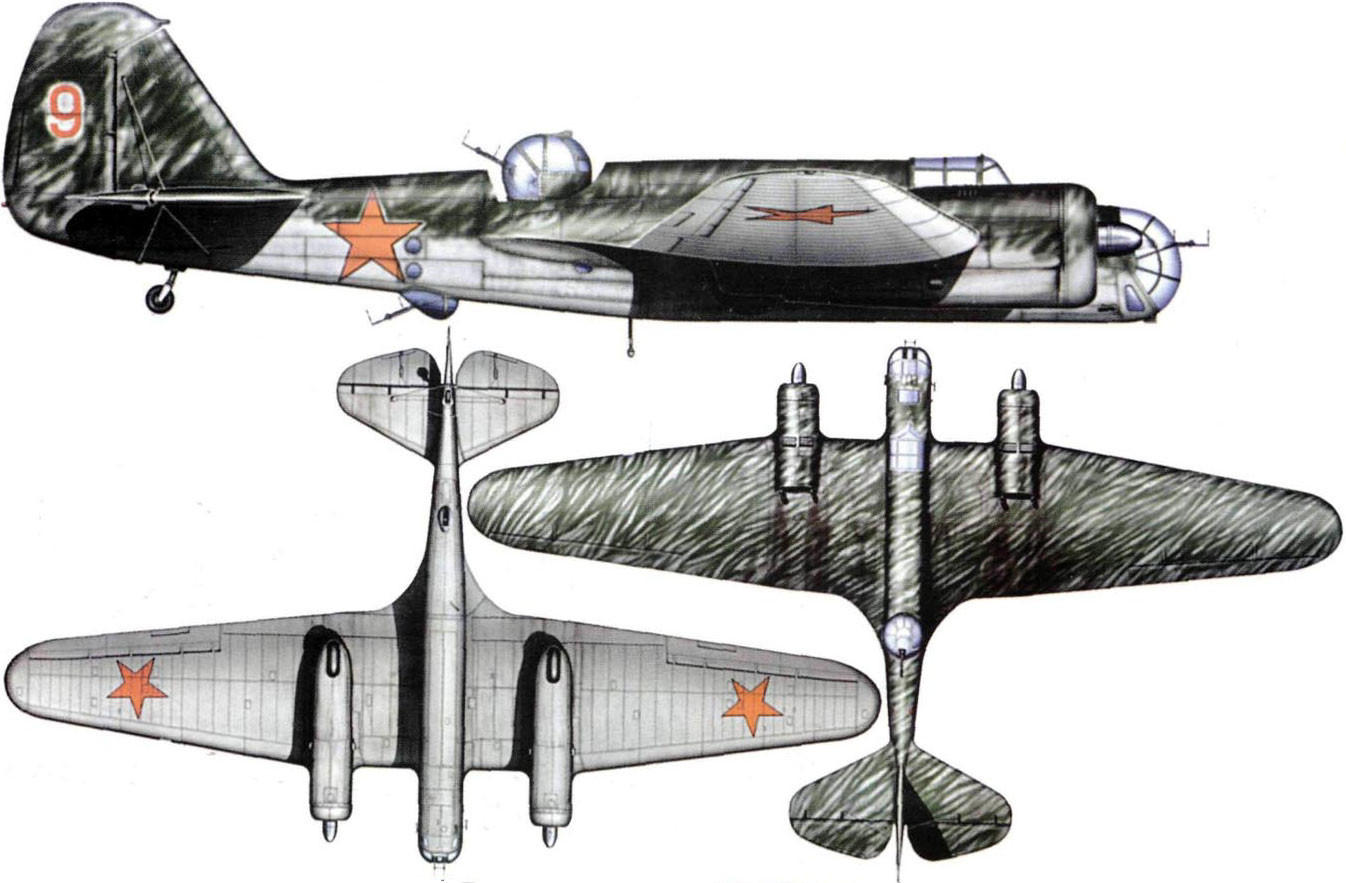 因此,这也是苏联空军高层让图波列夫设计局研制轻型轰炸机的原因.