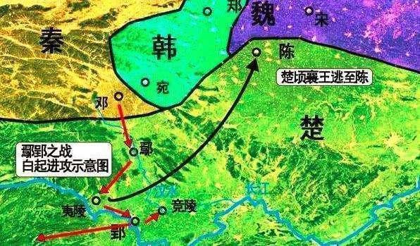 鄢郢之战:"战神"白起水攻楚国军事重镇鄢城,淹死30余万军民