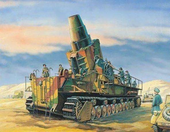二战火炮巅峰:古斯塔夫巨炮一次「表演」,轻松毁掉一座城!