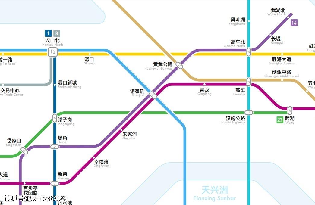 武汉地铁9,10,14号线前期提速,利好这六大区域!