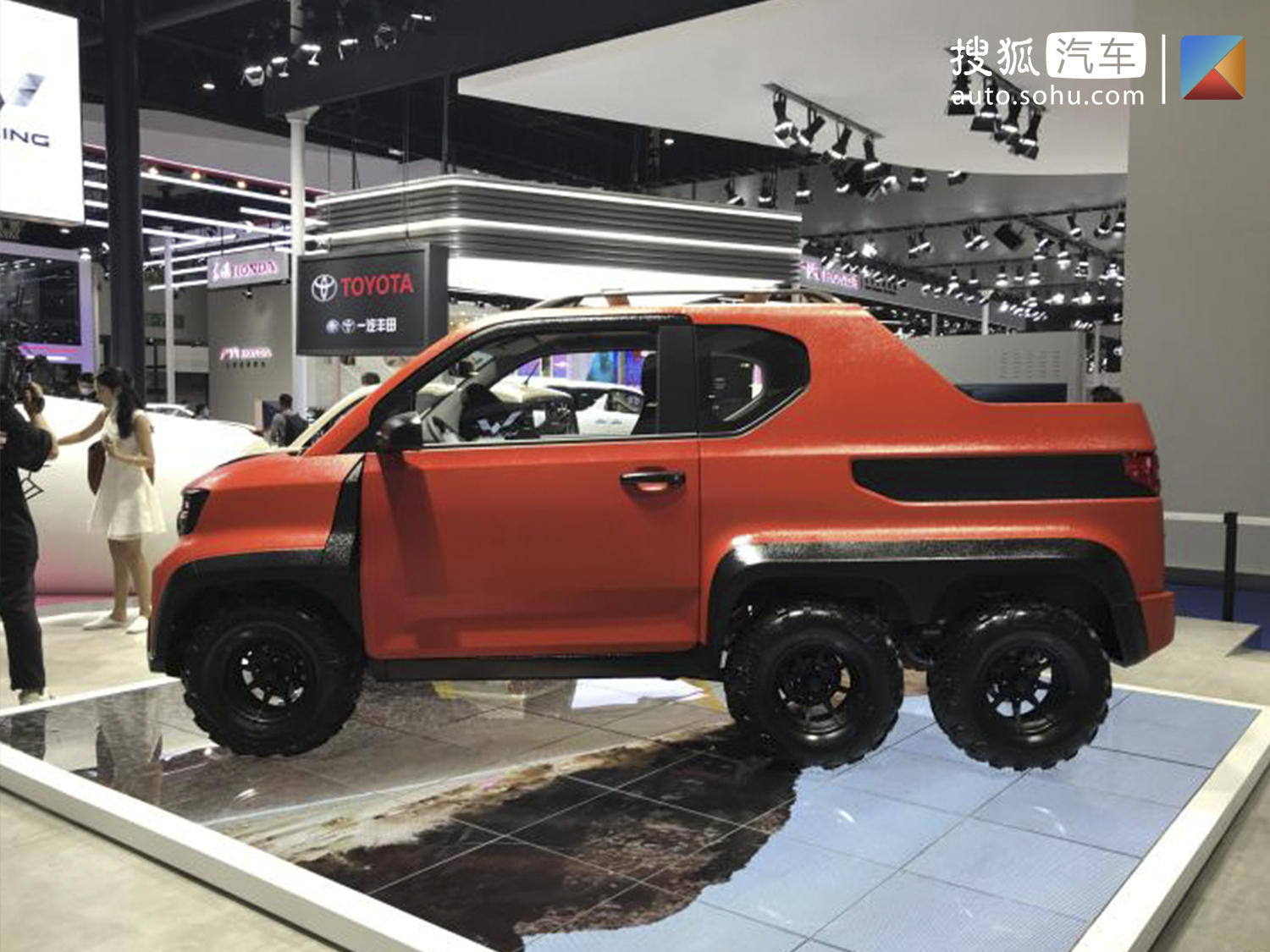 2020成都车展:五菱宏光mini ev 6x6皮卡