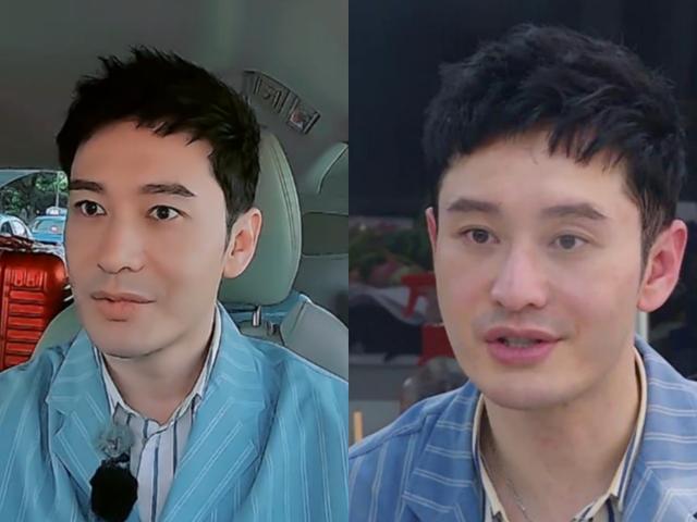 黄晓明素颜反差赛过杨颖,剑眉消失,斑痕显露,还撞脸了