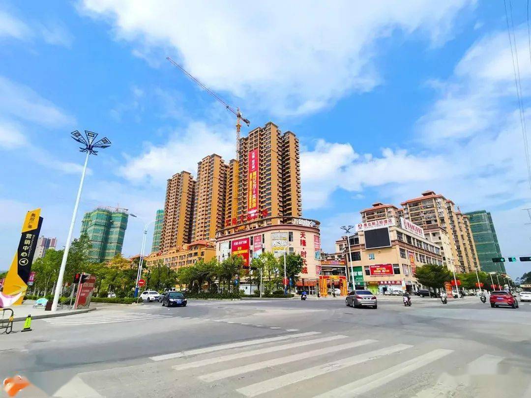 你发现没浦北金浦新区已变靓到快认不出了多图