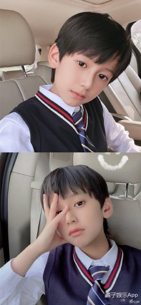 ↓同一套衣服,两个风格,在林子烨微博找到了几张艺术写真↓天选之"子"