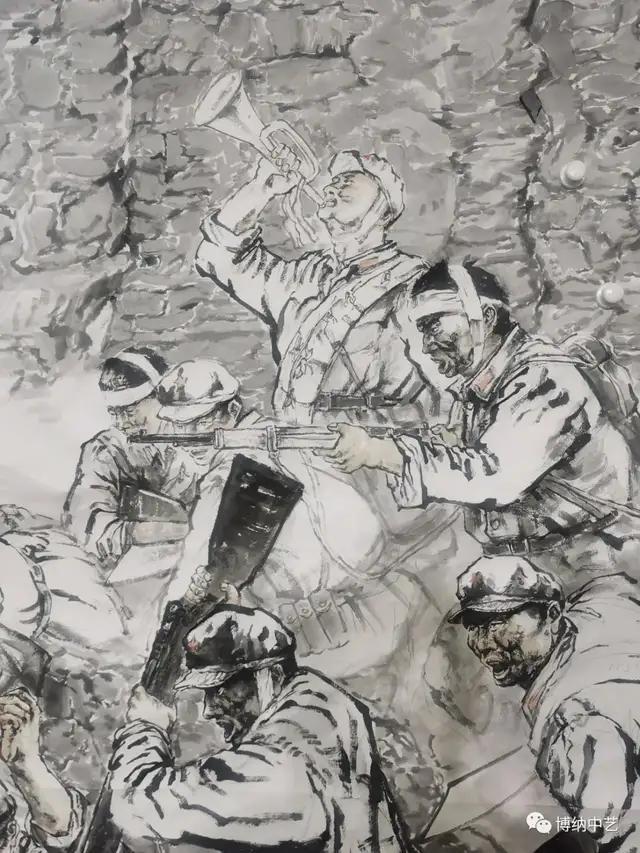 王晓银大型西路军主题美术作品《西路军血战永昌》创作纪实