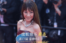 杨紫琼亮相戛纳电影节红毯 参加凯文·科斯特纳《地平线》首映
