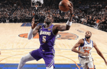 跌出西部前6！东契奇空砍30+15+8，湖人100-112不敌尼克斯