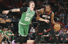 NBA-火箭VS凯尔特人 杜兰特突破