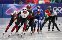 短道速滑男子5000米接力 中国队遗憾无缘A组决赛