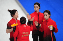 冬奥女子冰壶-中国提前2局认输4-9瑞典 末轮战日本力避垫底