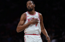 杜兰特空砍32+6+8 阿德巴约24+11热火胜火箭