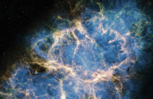 科学家揭开蟹状星云脉冲星条纹之谜