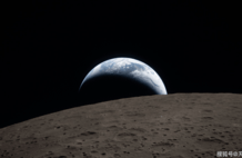 NASA发布阿尔忒弥斯二号月背飞行图像
