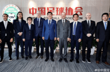足协主席宋凯会见FIFA秘书长及温格 就深化合作交换意见