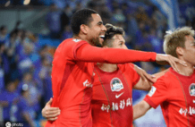 中超-基莱斯任意球破门纳萨里奥点射致胜 河南队2-1津门虎
