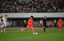 向余望点球破门，U23国足3:0完胜塔吉克斯坦U23队
