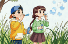 谁能拒绝，自带童话感的神奇泡泡