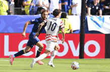 世界杯-巴洛贡破门+直红蒂尔曼建功 十人美国2-0波黑将战比利时