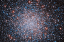 哈勃揭示50万颗古老恒星的璀璨星群杰作
