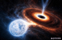 黑洞撕裂恒星引发最强爆炸