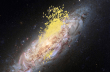 天文学家称我们的星系碰撞后发生了翻转
