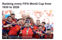 美媒评历届世界杯排名：2002世界杯韩国奇迹因裁判偏袒