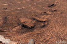 NASA好奇号在火星发现大片神秘多边形地貌