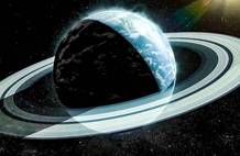天文学家发现，早期的地球有个星环，就跟今天的土星一样