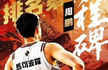 CBA首个800场先生诞生！周鹏二十年书写传奇