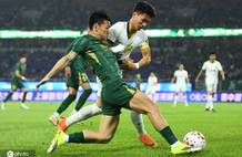 5轮不胜！中超-张玉宁造险陶强龙失良机 国安0-0浙江积分清零