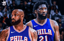 NBA助教点出76人隐患：詹姆斯恩比德又老又慢 场面会非常难看