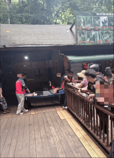 西双版纳原始森林公园“丛林飞跃”项目被曝绳索断裂，多名游客受伤，项目已暂停运营，当地回应：正按流程全力处理