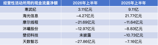 国产AI芯片上半年营收暴涨，为何多数厂商经营性现金流恶化