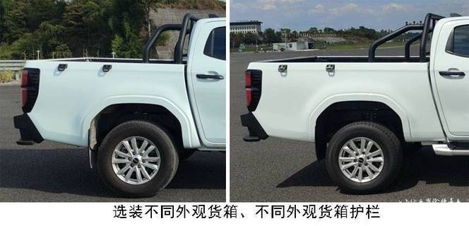 双柴油动力+方盒子造型 江西五十铃全新皮卡公示信息曝光