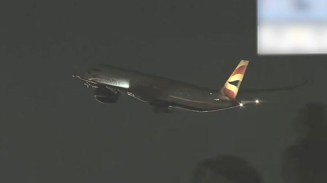 英国航空客机从美国起飞后轮胎突然掉落 跨洋飞行9小时降落伦敦