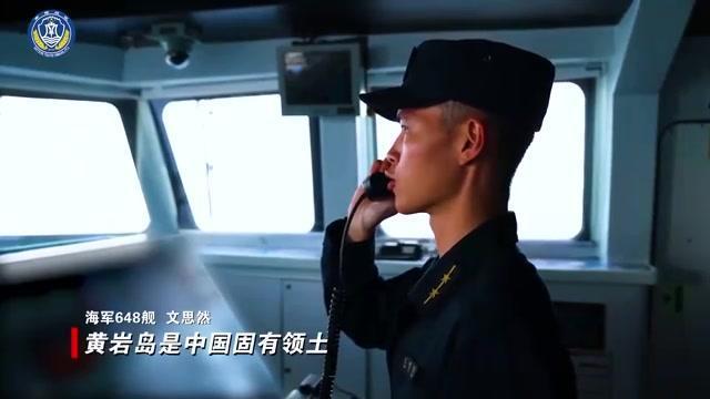 “黄岩岛自家院子紧张个啥！” 解放军向菲律宾飞机喊话，驱离目标，现场画面公布