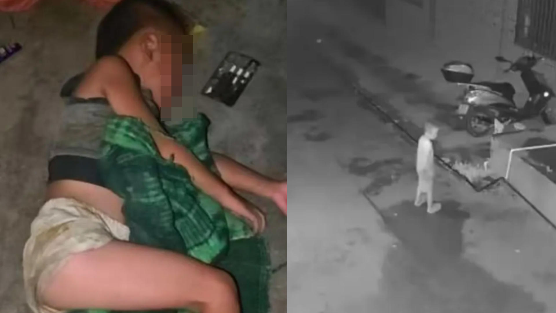 广东一4岁女童无人照顾夜宿路边，镇政府：爷爷丧失劳动能力，父亲无业，母亲已离家