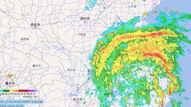 “白海豚”名字具象化了：雷达图雨带如海豚跳跃 明起影响京津冀