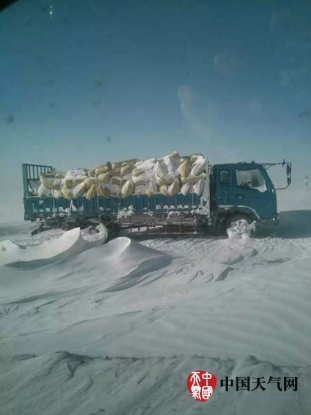 内蒙古部分地区降雪超历史极值 四成牧区受雪灾