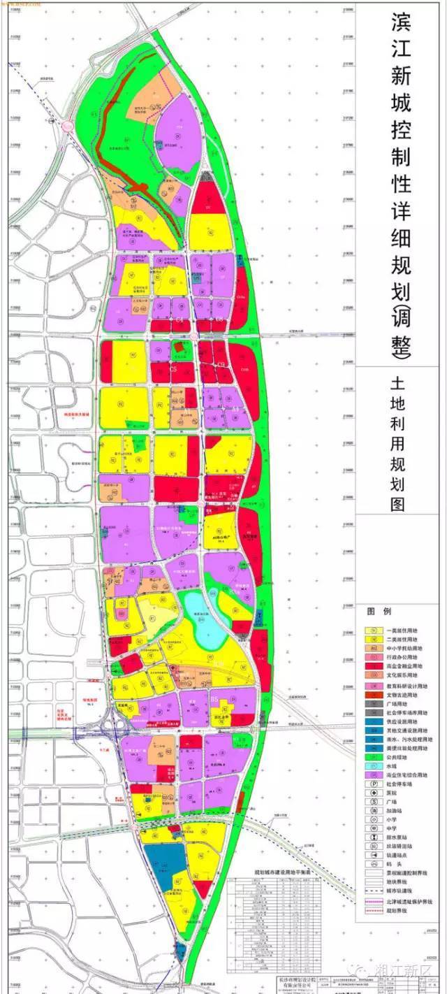 长沙湘江新区滨江新城项目规划